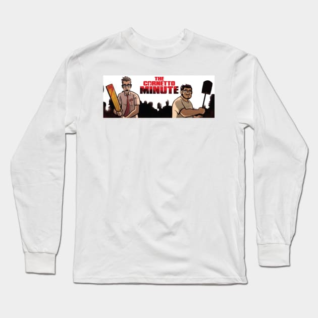 The Cornetto Minute - Season 1 Long Sleeve T-Shirt by Dueling Genre